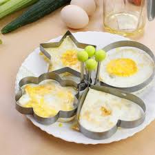 Egg Molds Stainless Steel 4 Pcs Set For Kitchen